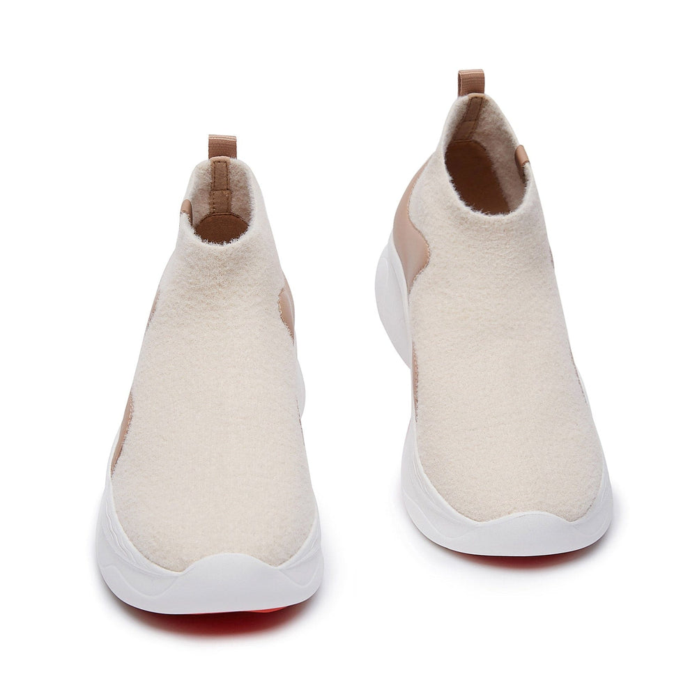 UIN Women Light Ocre Palma II Women Canvas loafers