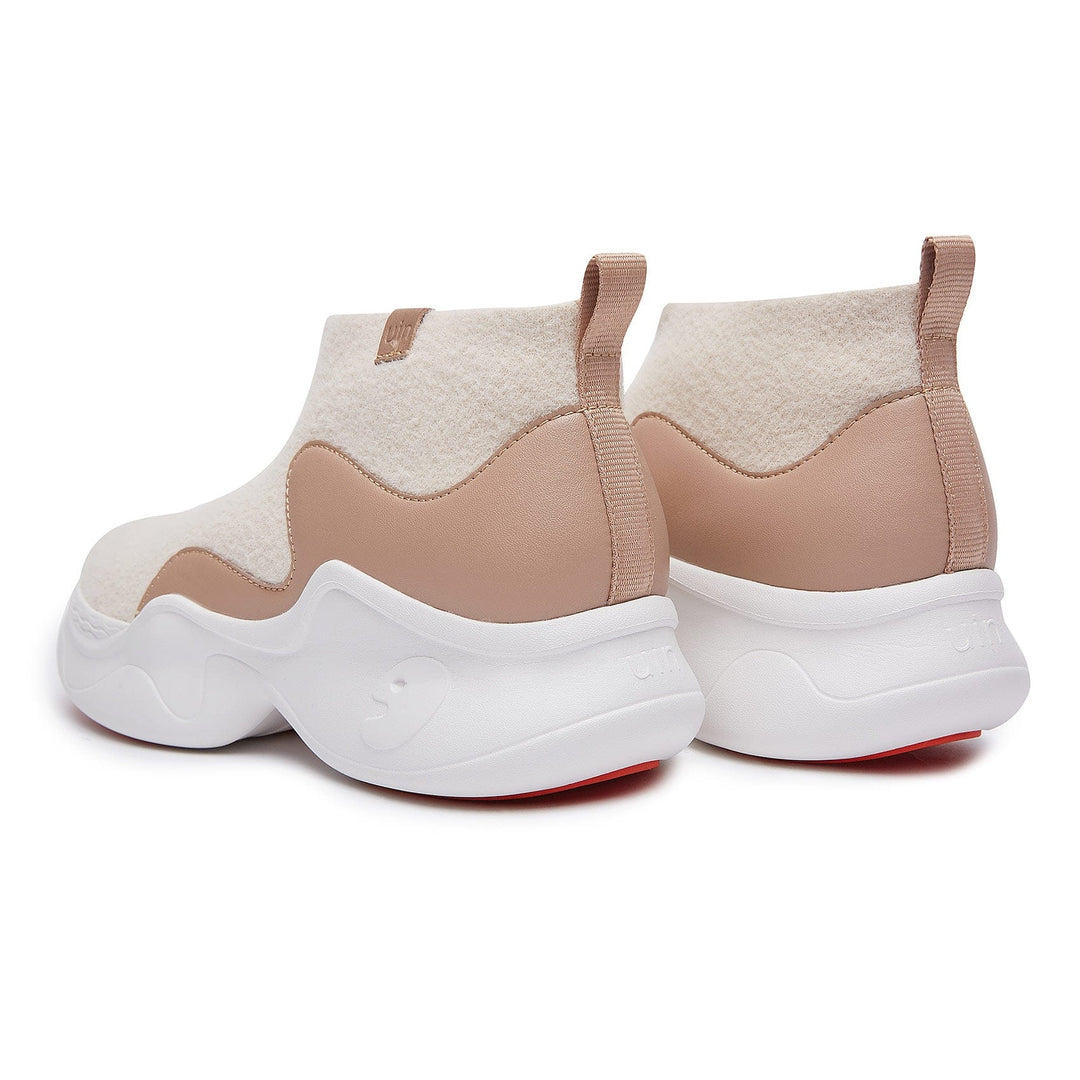 UIN Women Light Ocre Palma II Women Canvas loafers