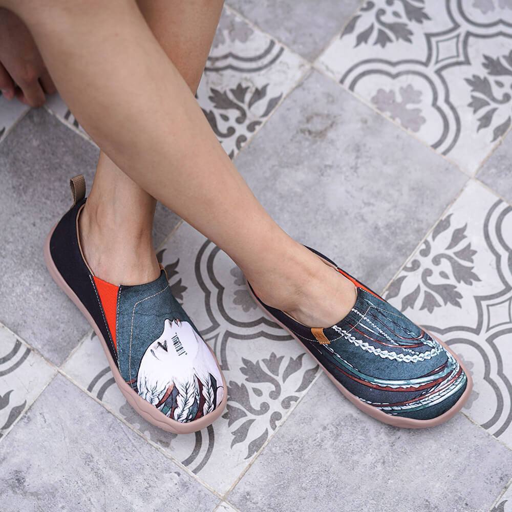UIN Footwear Women Lolitas Canvas loafers