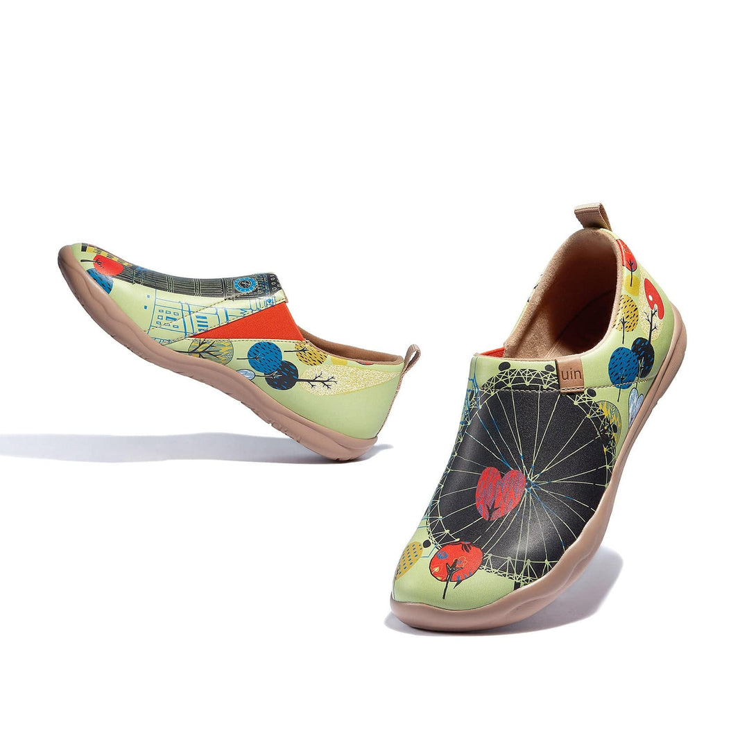 UIN Women London Love Story Toledo I Women Canvas loafers