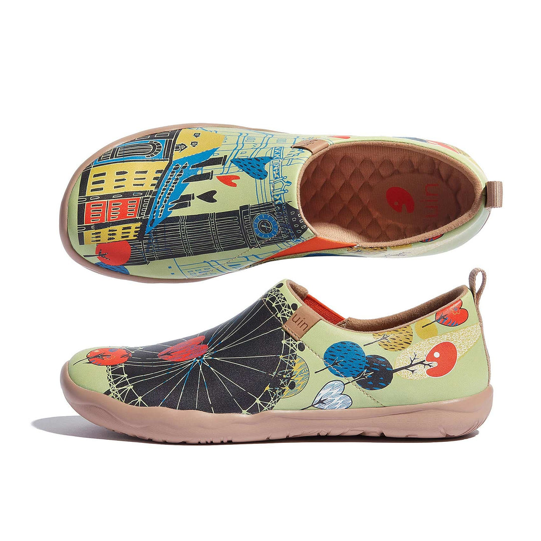 UIN Women London Love Story Toledo I Women Canvas loafers