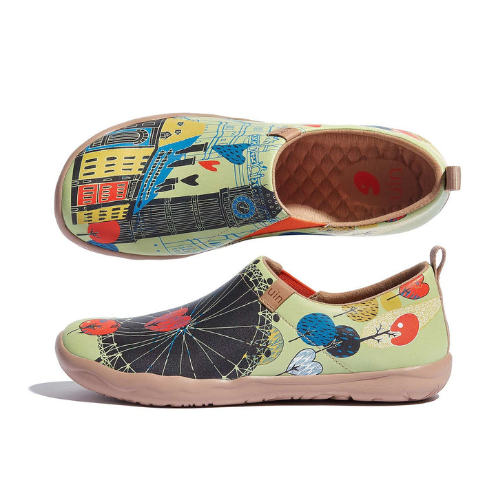 UIN Women London Love Story Toledo I Women Canvas loafers