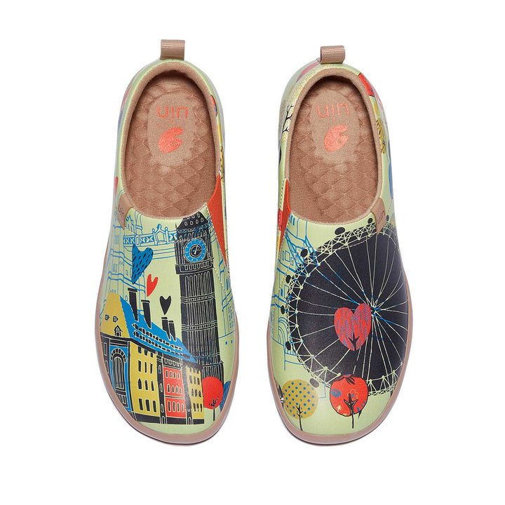 UIN Women London Love Story Toledo I Women Canvas loafers