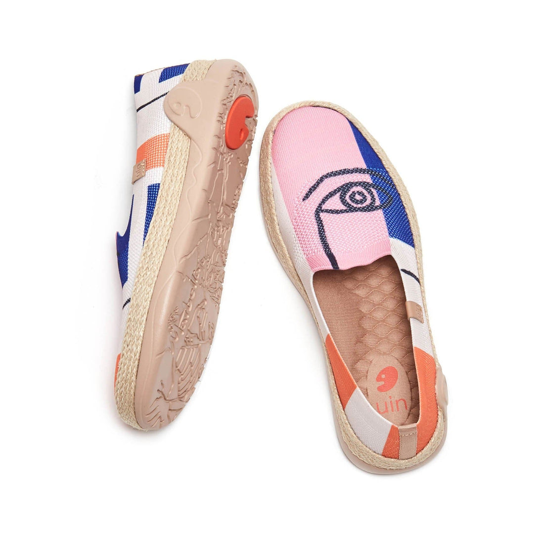 UIN Women Look at Me Marbella Canvas loafers