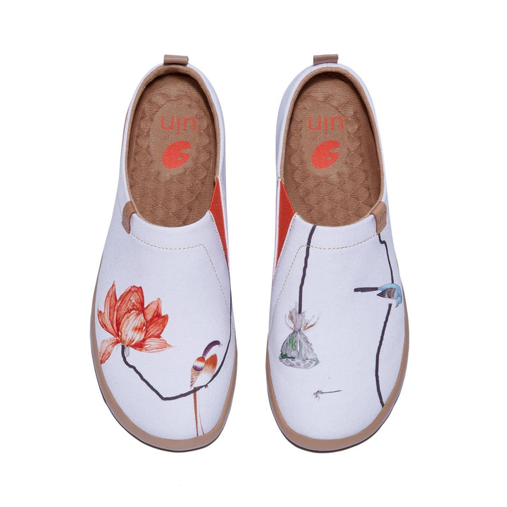 UIN Women Lotus & Bird Toledo I Women Canvas loafers