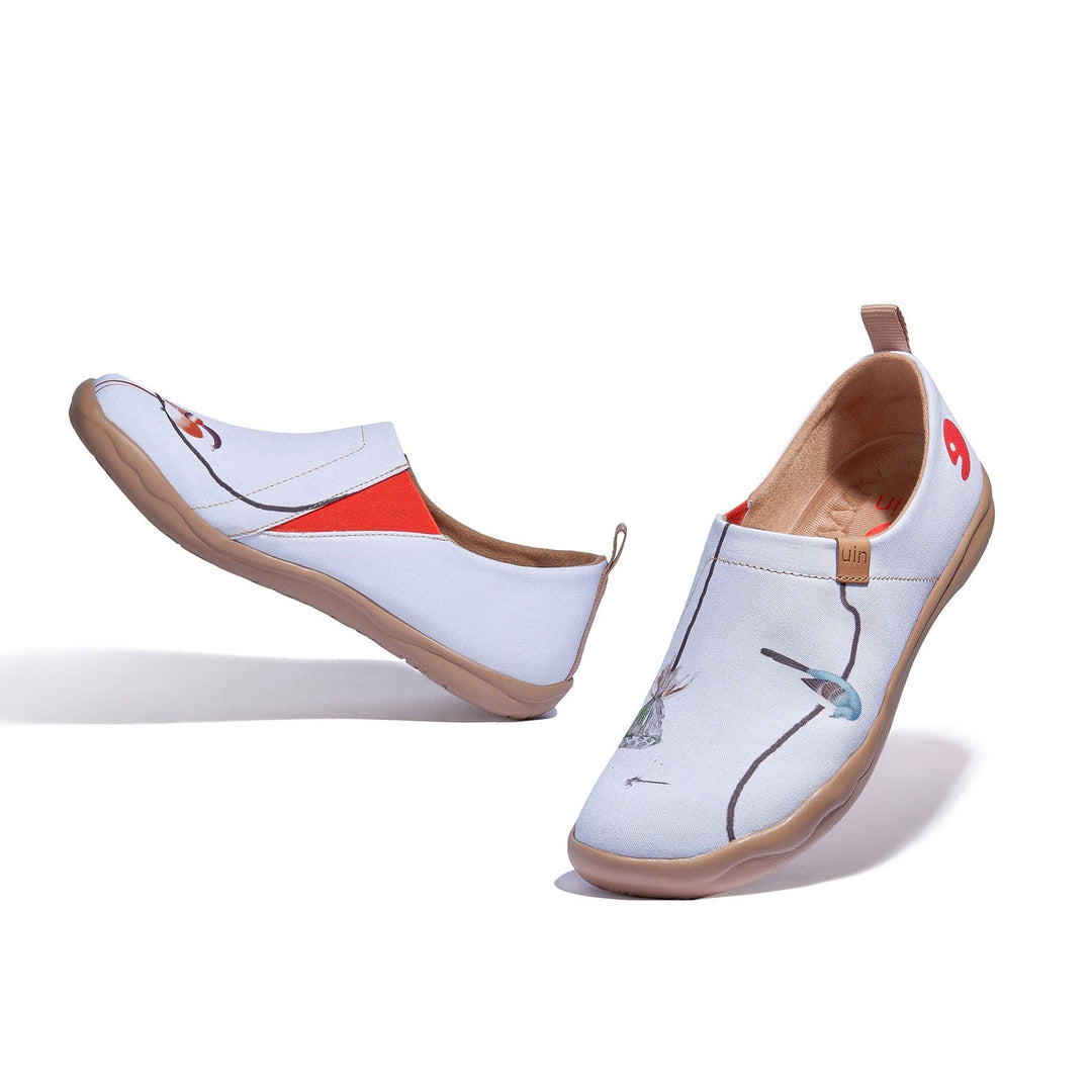 UIN Women Lotus & Bird Toledo I Women Canvas loafers