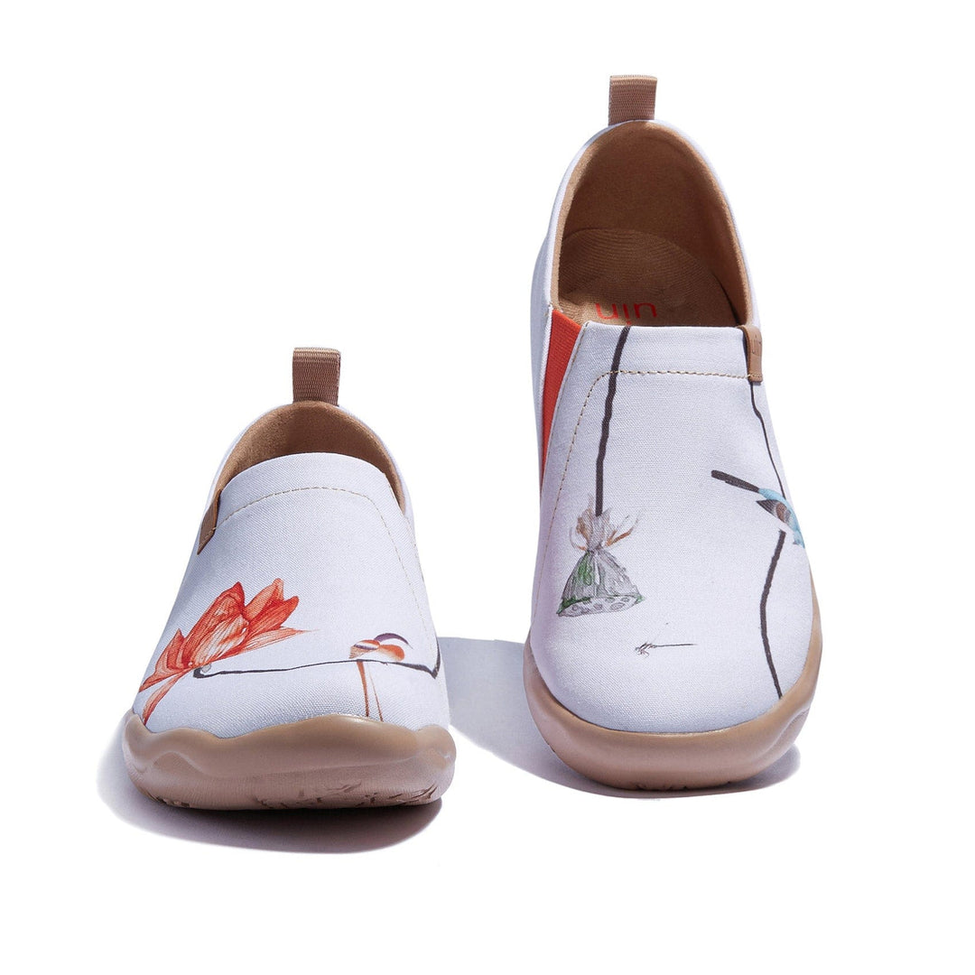 UIN Women Lotus & Bird Toledo I Women Canvas loafers