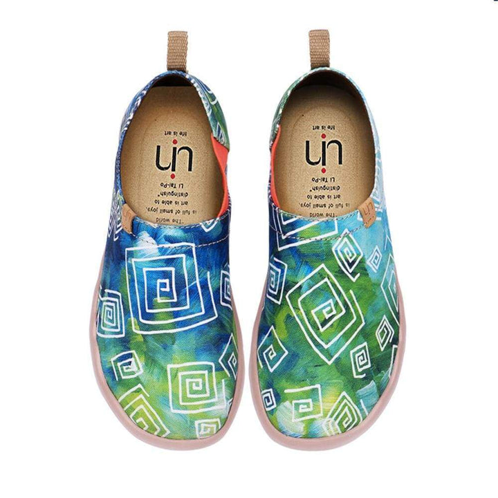 UIN Women Love in Spring Canvas loafers
