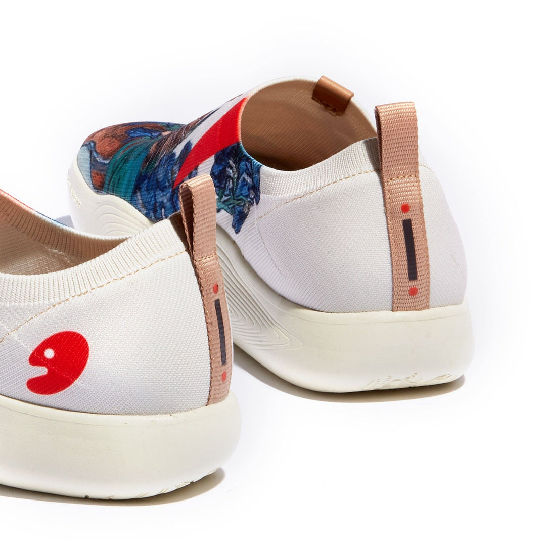 UIN Women Love Irises' Smell 2 Toledo X Women Canvas loafers