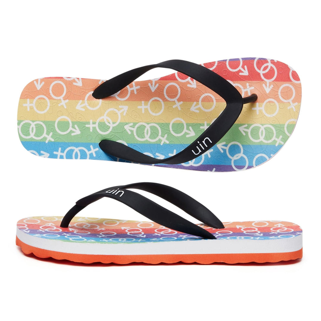 UIN Women Love is Love 3 Blanes Women Canvas loafers