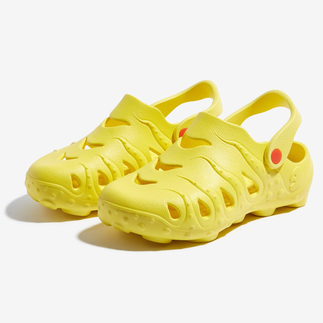 UIN Women Maize Yellow Octopus I Women Canvas loafers