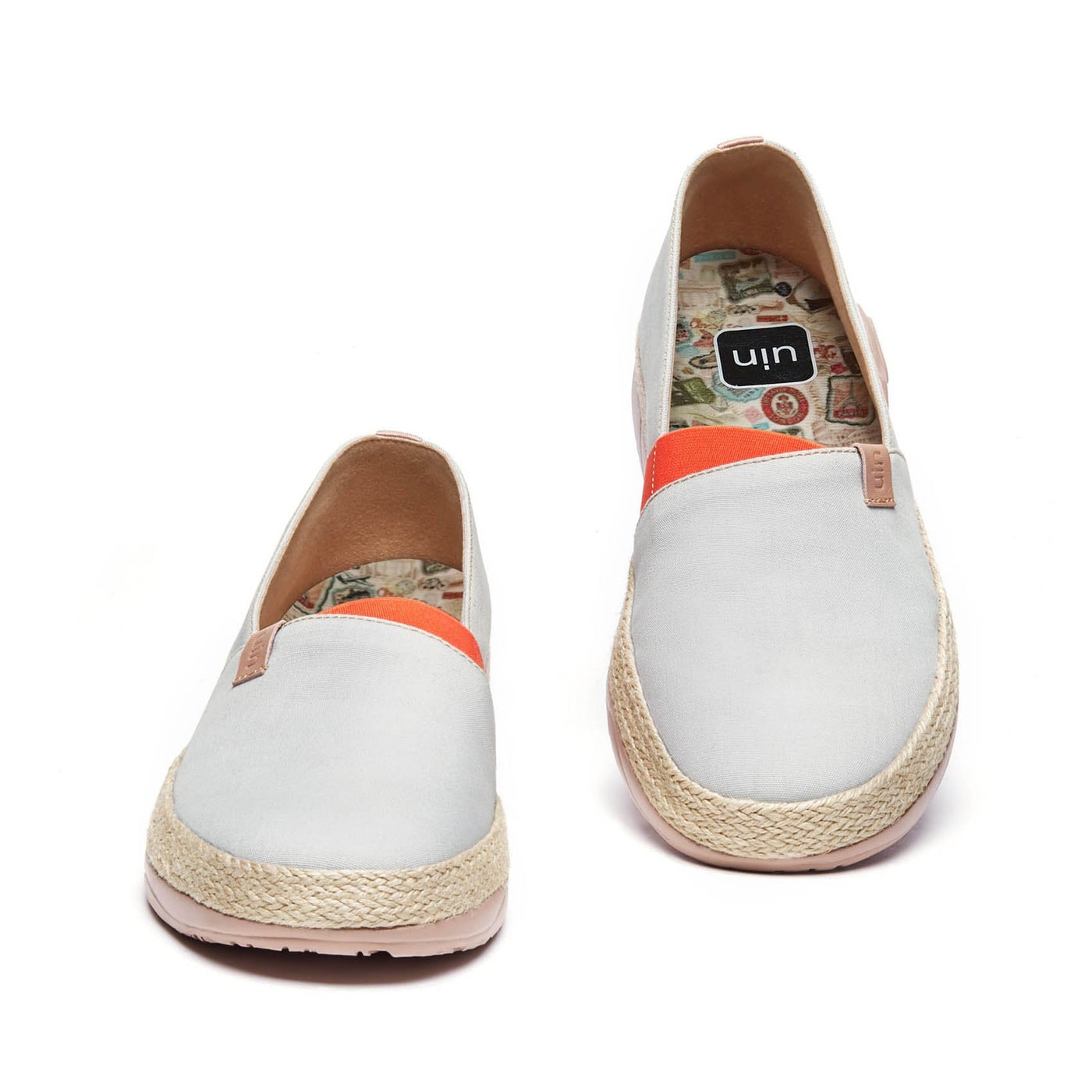 UIN Footwear Women Marbella Creamy-white Women Canvas loafers