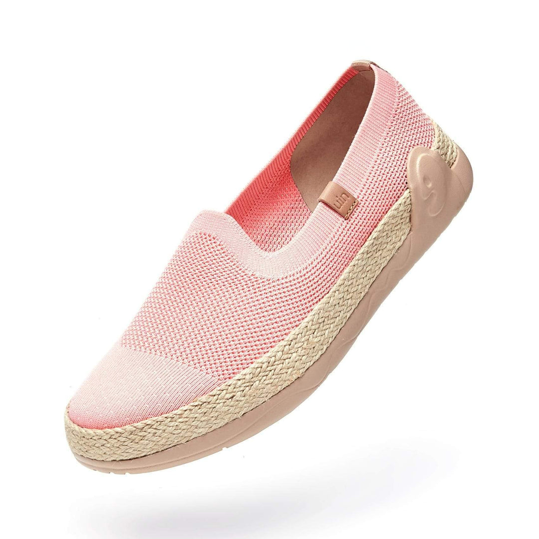 UIN Women Marbella II Pink Canvas loafers