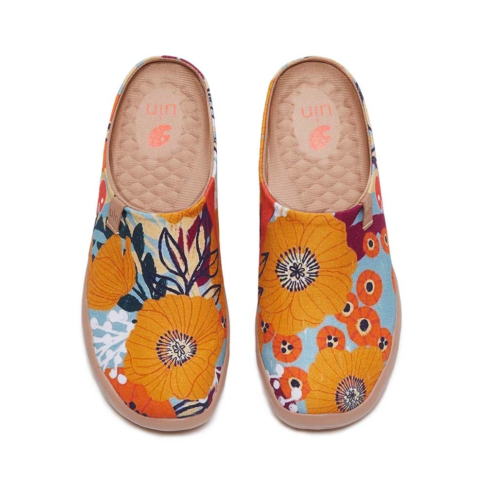 UIN Women Marigolds Malaga Slipper Canvas loafers