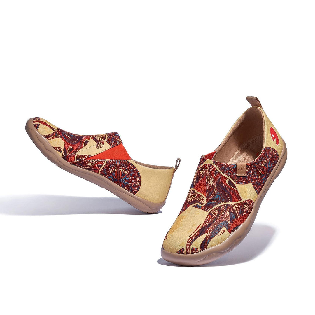 UIN Women Middle East Impression Toledo I Women Canvas loafers