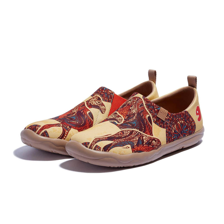 UIN Women Middle East Impression Toledo I Women Canvas loafers