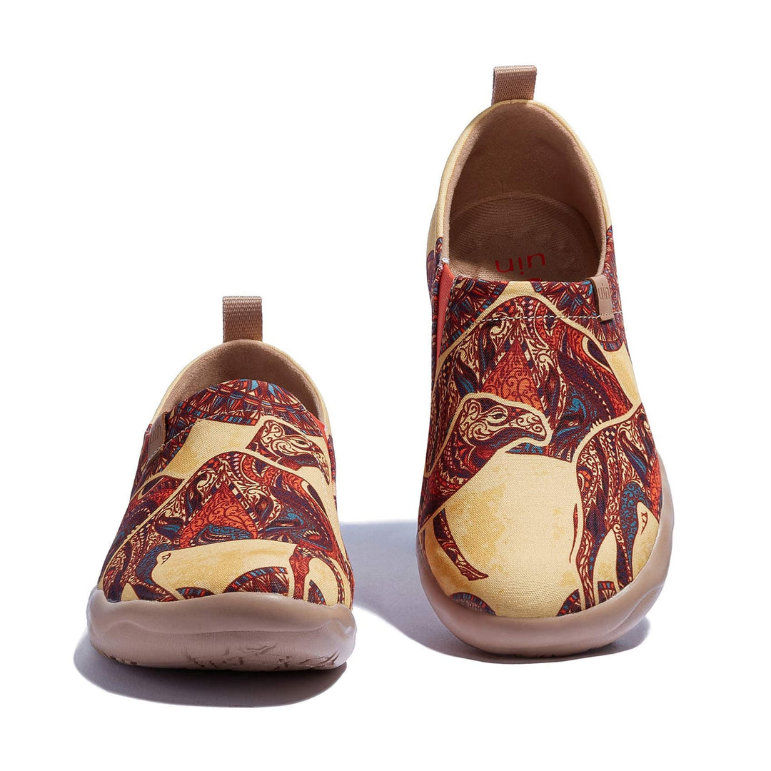 UIN Women Middle East Impression Toledo I Women Canvas loafers