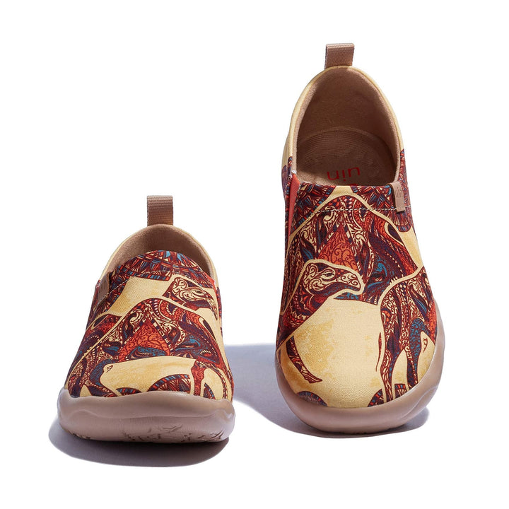 UIN Women Middle East Impression Toledo I Women Canvas loafers