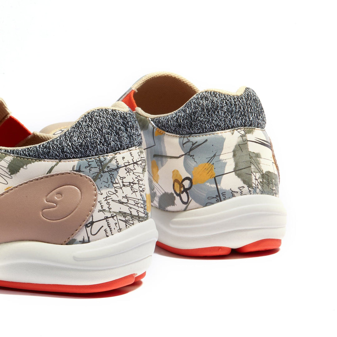 UIN Women Mind Sketch 3 Andalusia II Women Canvas loafers