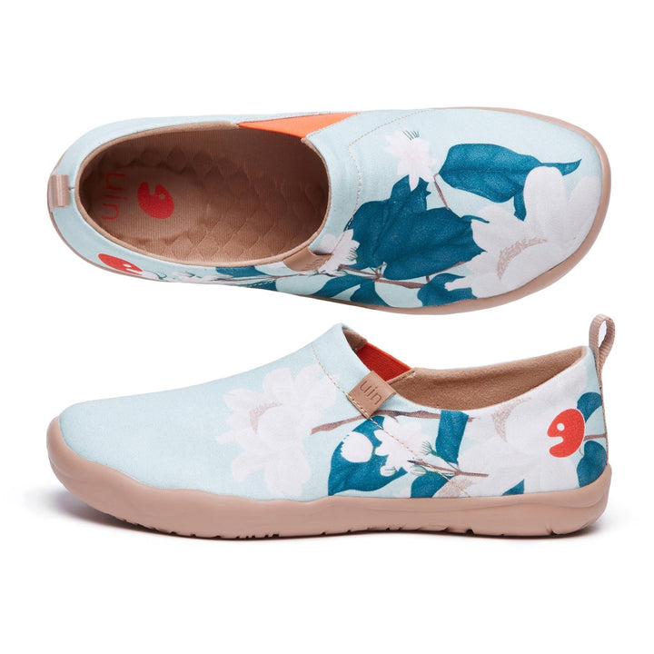 UIN Women Minty Peony Toledo I Women Canvas loafers