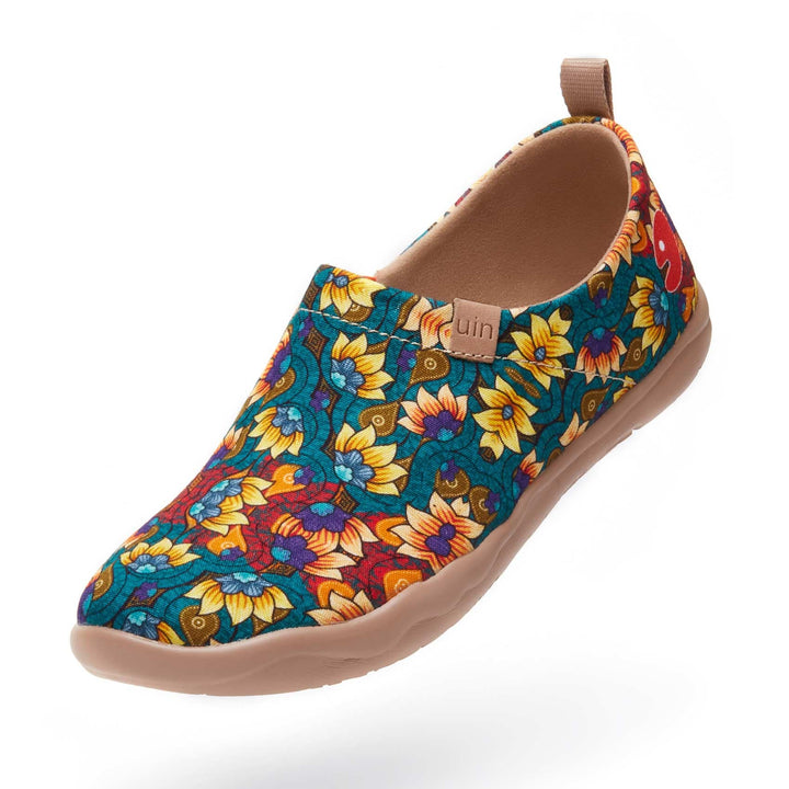UIN Women Mirror Flower Toledo I Women Canvas loafers