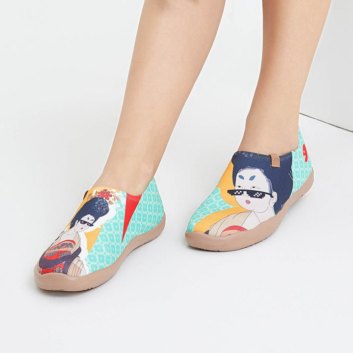 UIN Women Modern Noble Lady Toledo I Women Canvas loafers