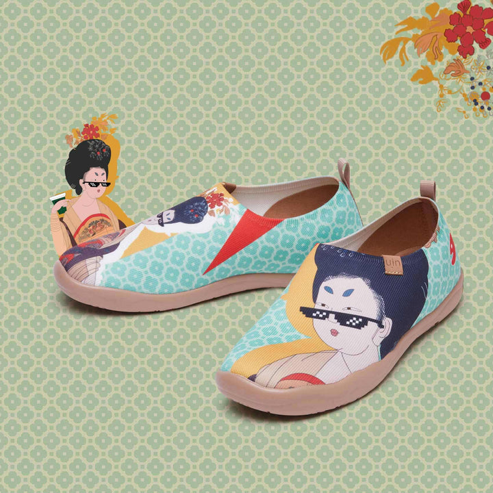 UIN Women Modern Noble Lady Toledo I Women Canvas loafers