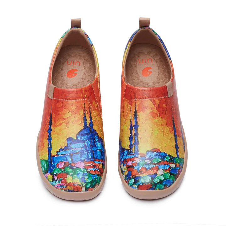 UIN Women Mosque in Impression Toledo I Women Canvas loafers