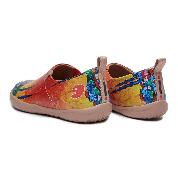 UIN Women Mosque in Impression Toledo I Women Canvas loafers