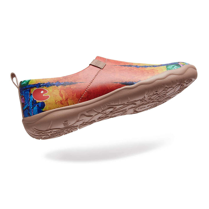 UIN Women Mosque in Impression Toledo I Women Canvas loafers
