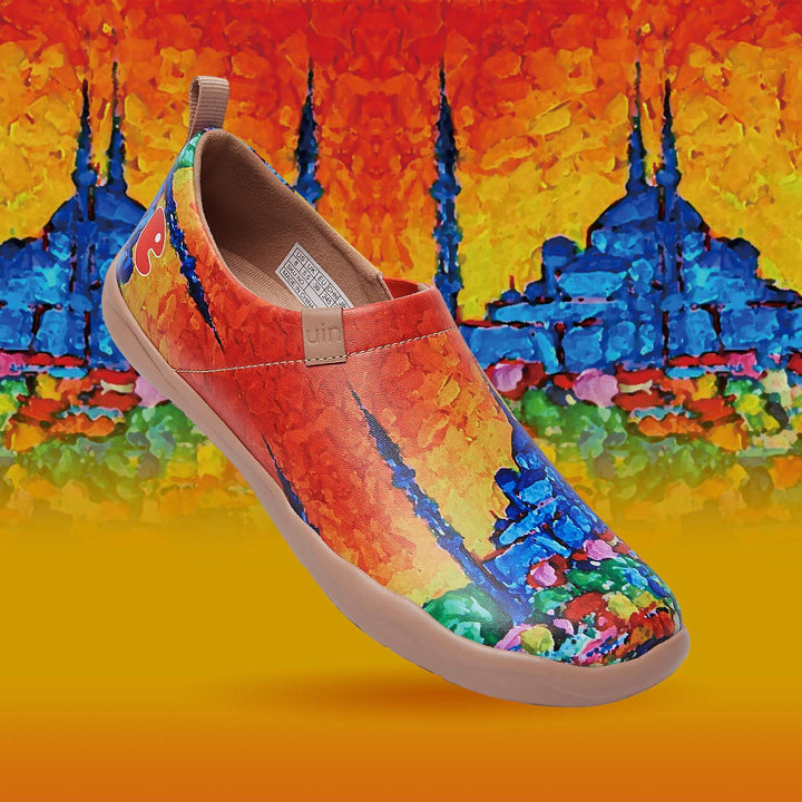 UIN Women Mosque in Impression Toledo I Women Canvas loafers