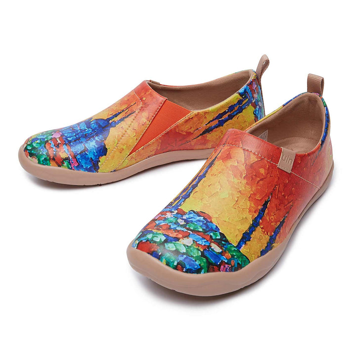 UIN Women Mosque in Impression Toledo I Women Canvas loafers
