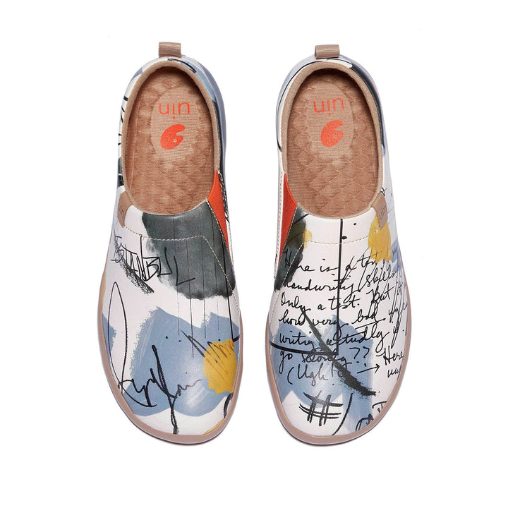 UIN Women My Trip Diary Toledo I Women Canvas loafers