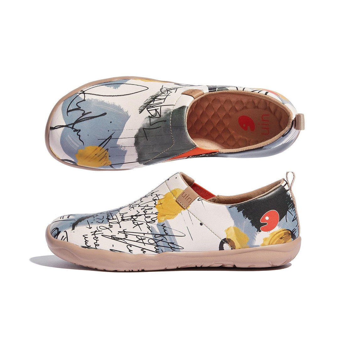 UIN Women My Trip Diary Toledo I Women Canvas loafers