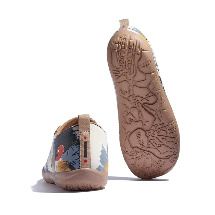 UIN Women My Trip Diary Toledo I Women Canvas loafers