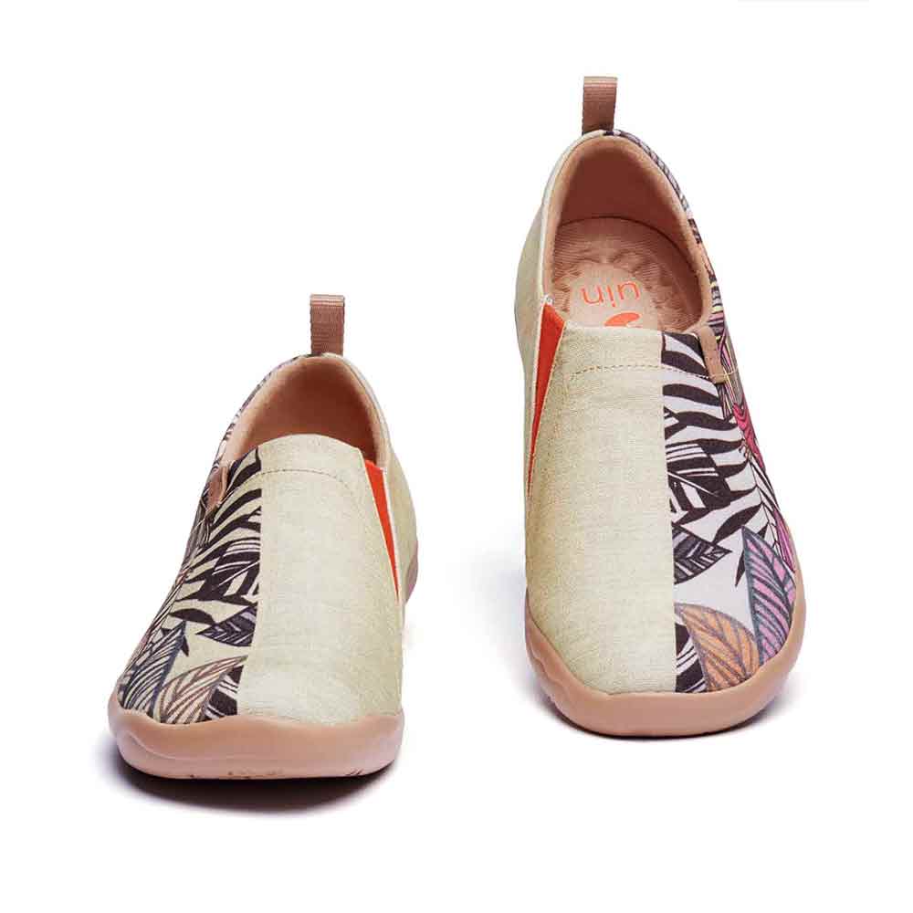 UIN Footwear Women Palm Vibe Canvas loafers