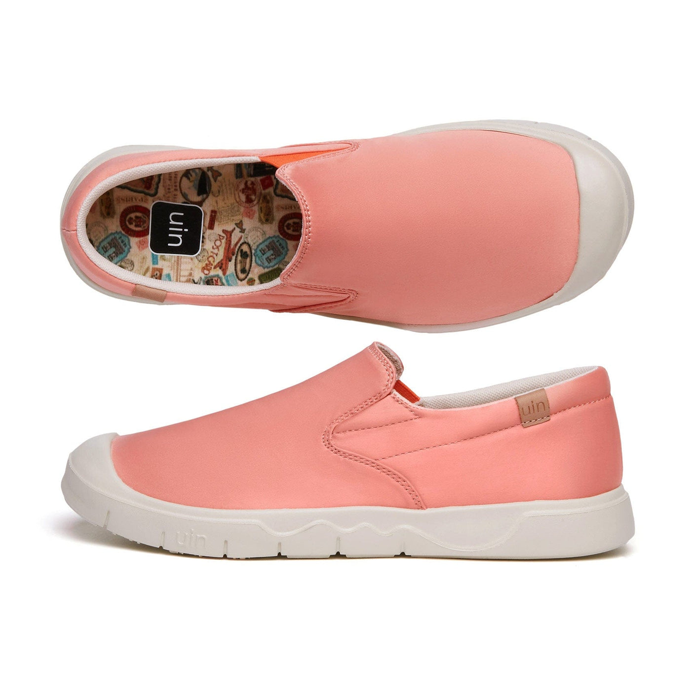 UIN Footwear Women Pink Brush Cardiz I Women Canvas loafers