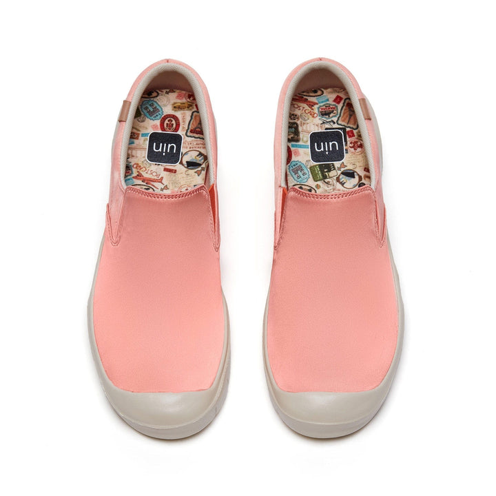 UIN Women Pink Brush Cardiz I Women Canvas loafers