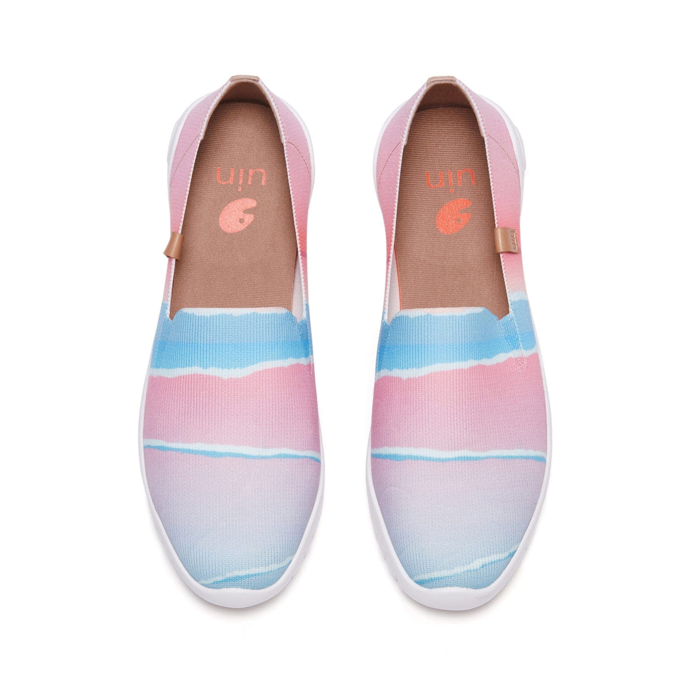 UIN Footwear Women Pink Wave Minorca II Women Canvas loafers
