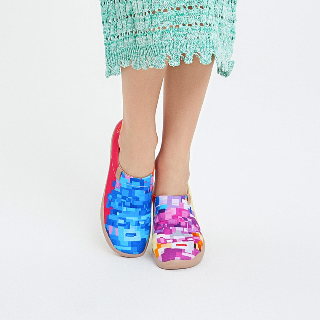 UIN Women Pixel Nobles Toledo I Women Canvas loafers