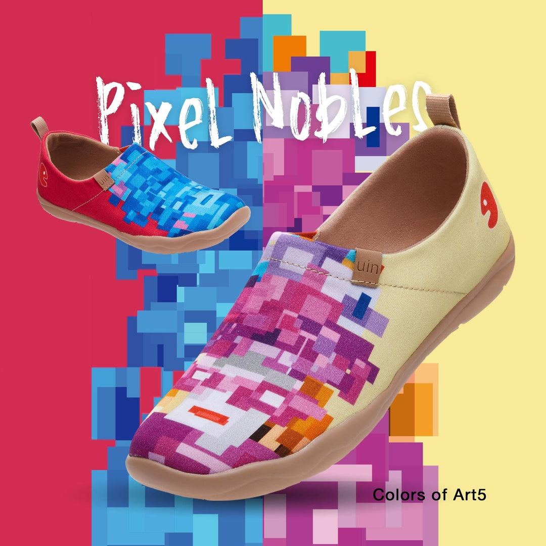 UIN Women Pixel Nobles Toledo I Women Canvas loafers