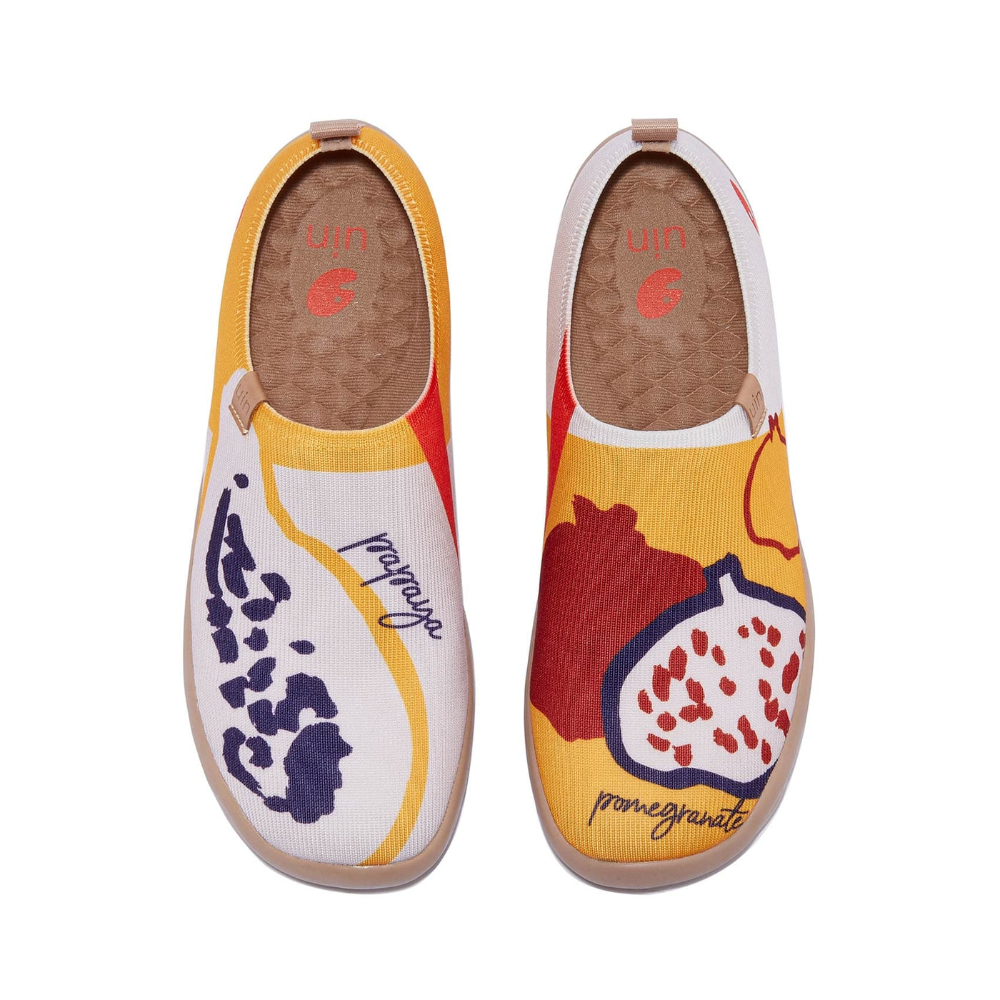 UIN Footwear Women Pomegranate & Papaya Toledo I Women Canvas loafers
