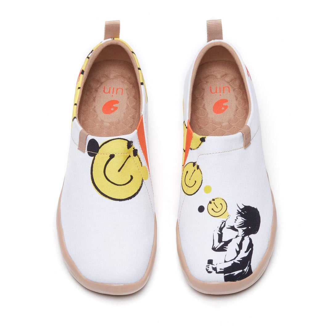 UIN Women Popping Happiness Toledo I Women Canvas loafers