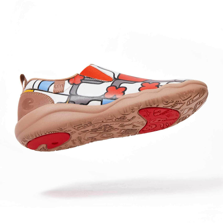 UIN Women (Pre-sale) Claw Your Smile Women Canvas loafers