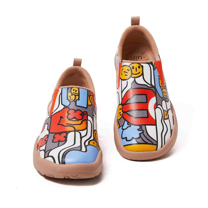UIN Women (Pre-sale) Claw Your Smile Women Canvas loafers