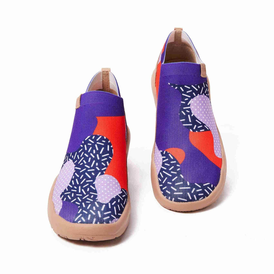 UIN Women (Pre-sale) Endless Purple Pursuit Canvas loafers