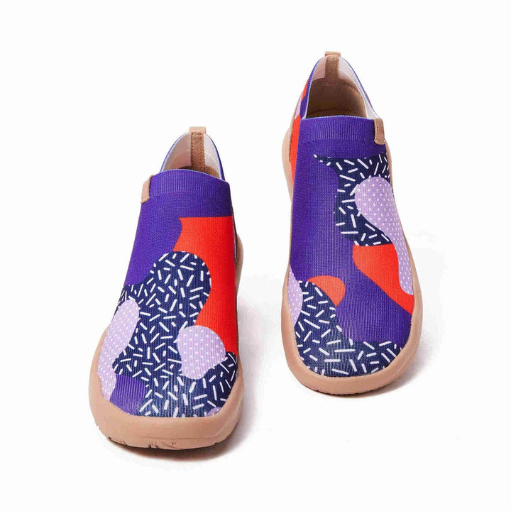 UIN Women (Pre-sale) Endless Purple Pursuit Canvas loafers
