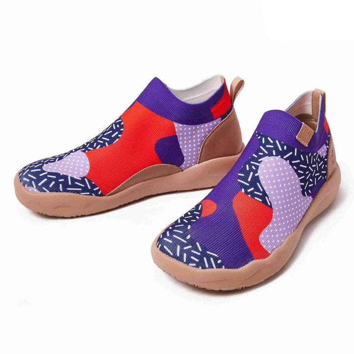 UIN Women (Pre-sale) Endless Purple Pursuit Canvas loafers