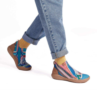 UIN Footwear Women (Pre-sale) Farm Field Canvas loafers