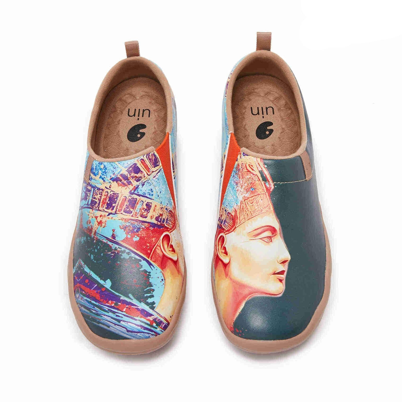 UIN Footwear Women (Pre-sale) Nefertiti Canvas loafers